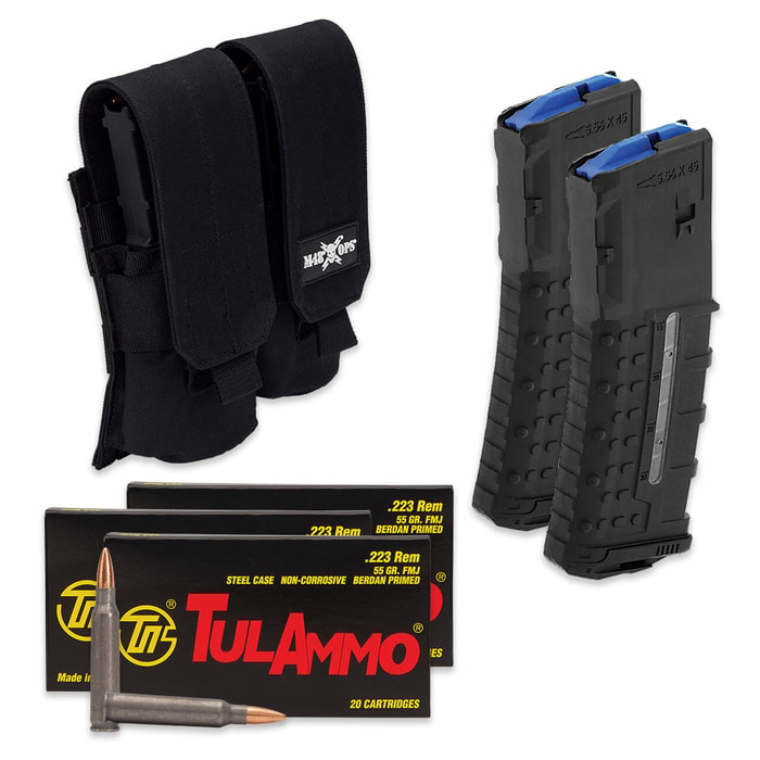 The AR-15 Shooter’s Kit makes a great addition to your range gear, giving you lots of value for your money