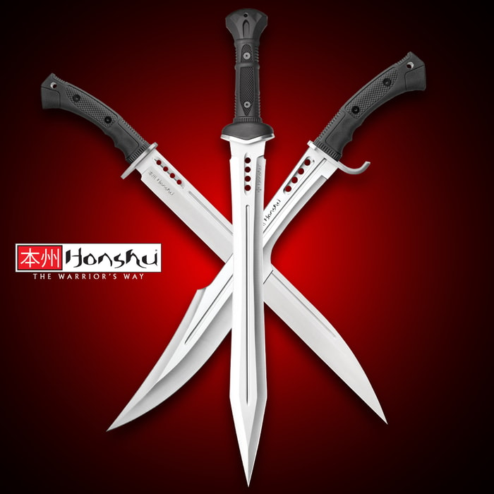 There is no better fusion of traditional ideals with modern innovation than the Honshu Combat Sword Collector’s Kit