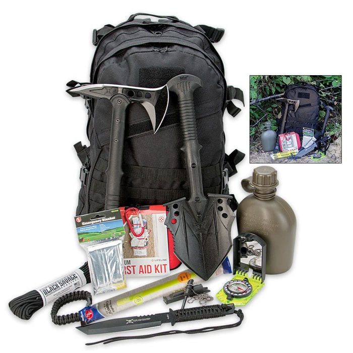 Off The Grid Bug Out Bag With Supplies