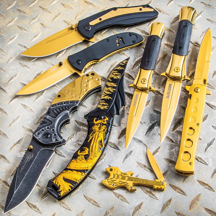 Mystery Blade Box - Knives & More - Gold Collection