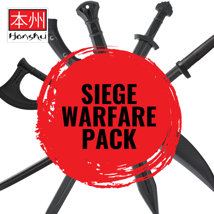 Full image of the Honshu 5 PCS Training Set included in the Siege Warfare Pack.