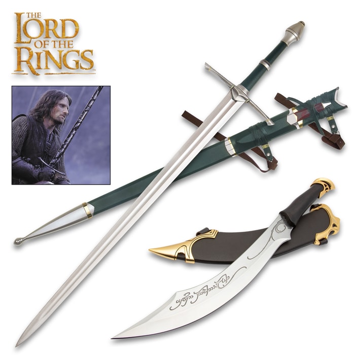 Full image of the Lord of the Rings Strider Collection.