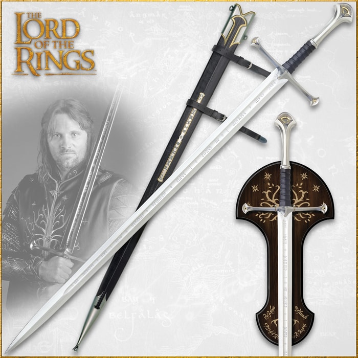 Anduril sword and scabbard.