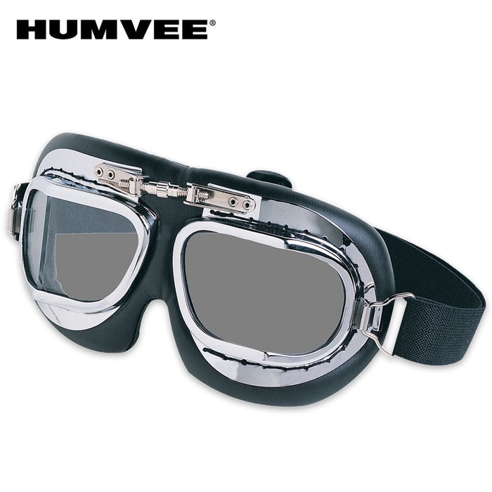 HUMVEE Military Tactical Goggles Clear Lens