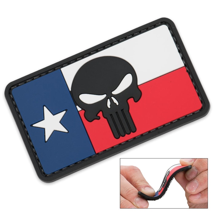 Morale Patch Texas Flag Punisher