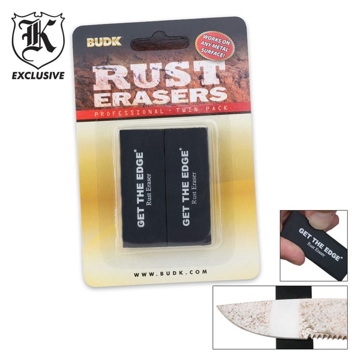 Rust Away Erasers 2 Pack