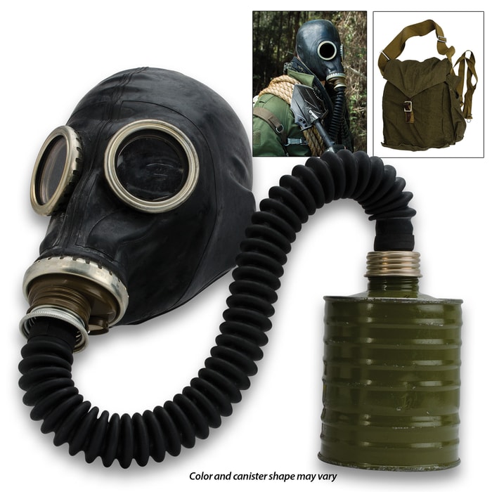 Russian Military Surplus Gas Mask SCHM-41M With Hose