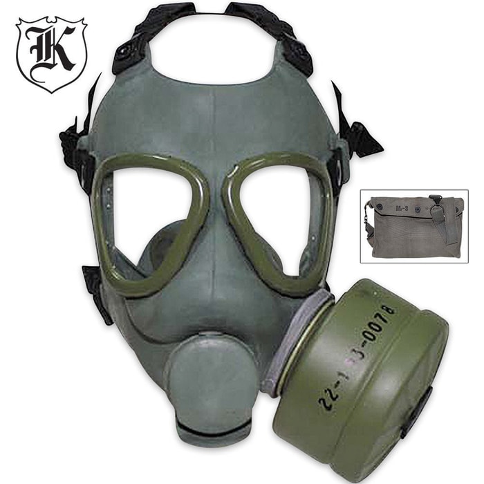 Yugoslavian Gas Mask with Filter M8 Bag