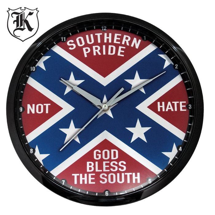 God Bless The South Wall Clock