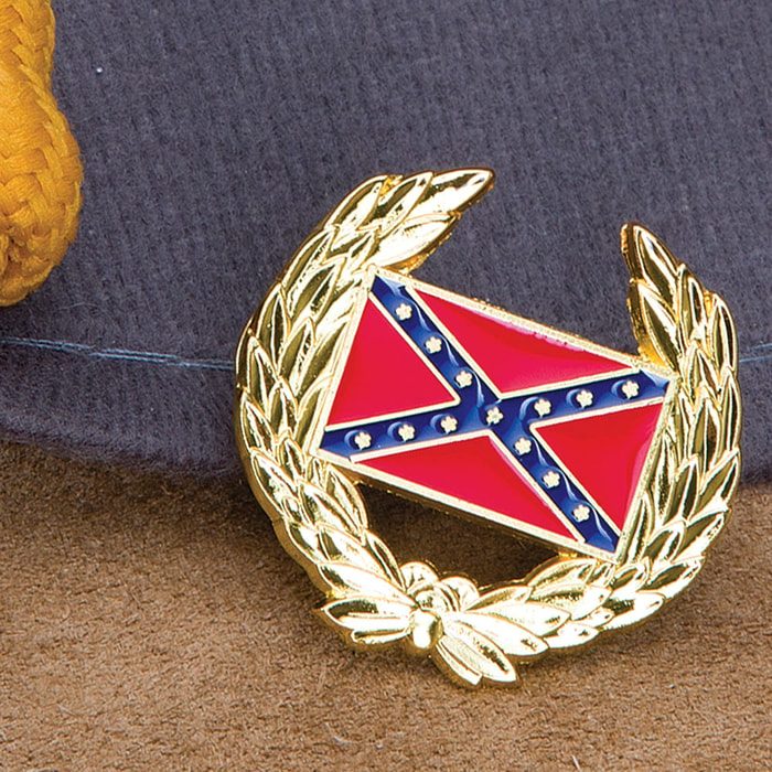 Confederate Wreath Hat Pin