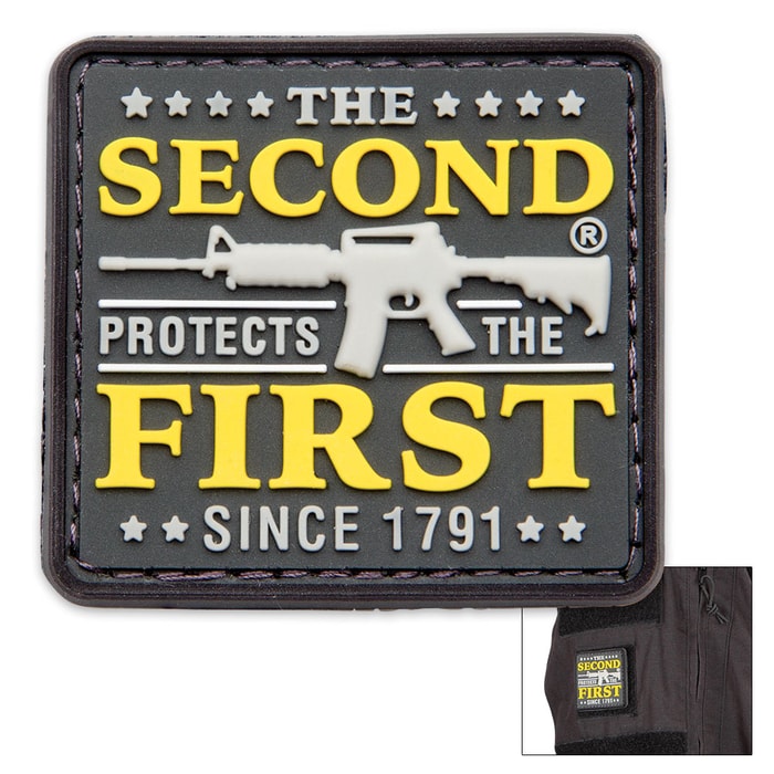 The Second Protects The First PVC Patch