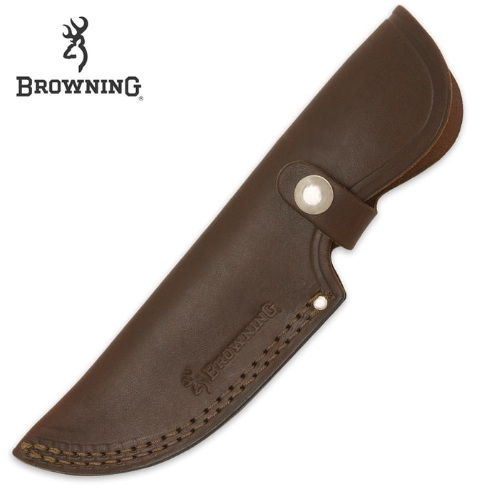 BKD115 Browning 5 inch Genuine Leather Sheath