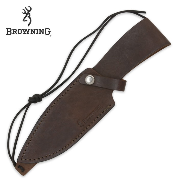 BKD122 Browning 7 inch Genuine Leather Sheath