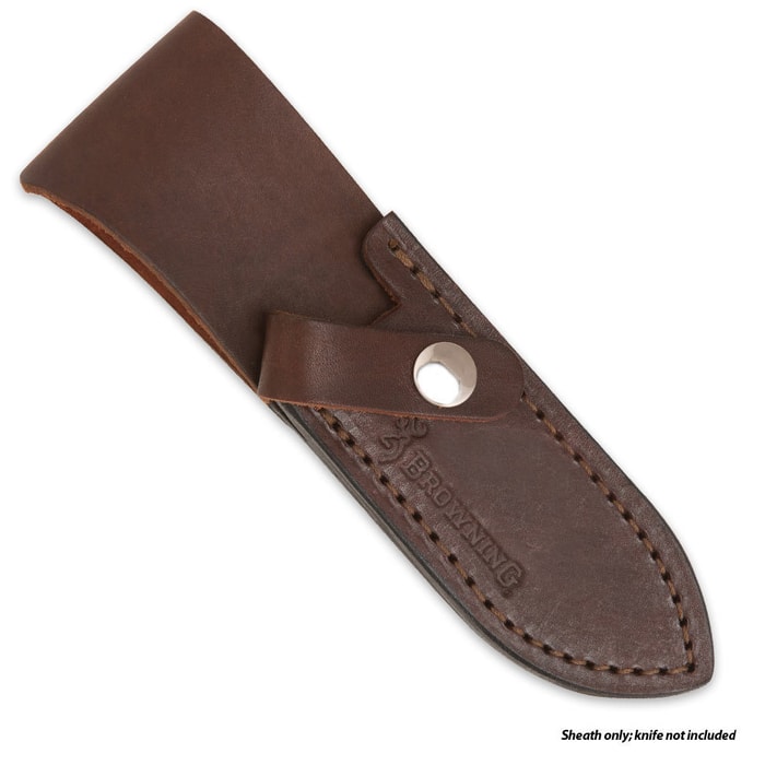 Browning Small Brown Leather Sheath