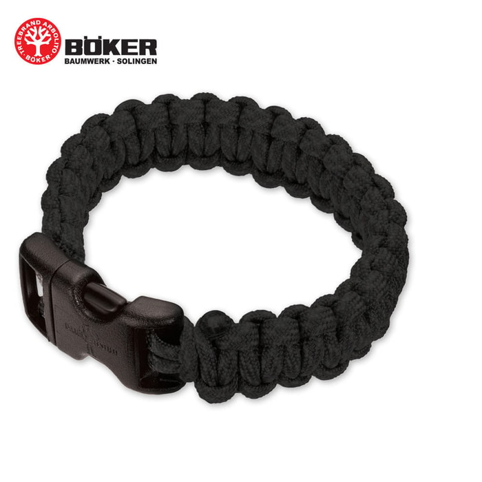 Boker Black Survival Bracelet