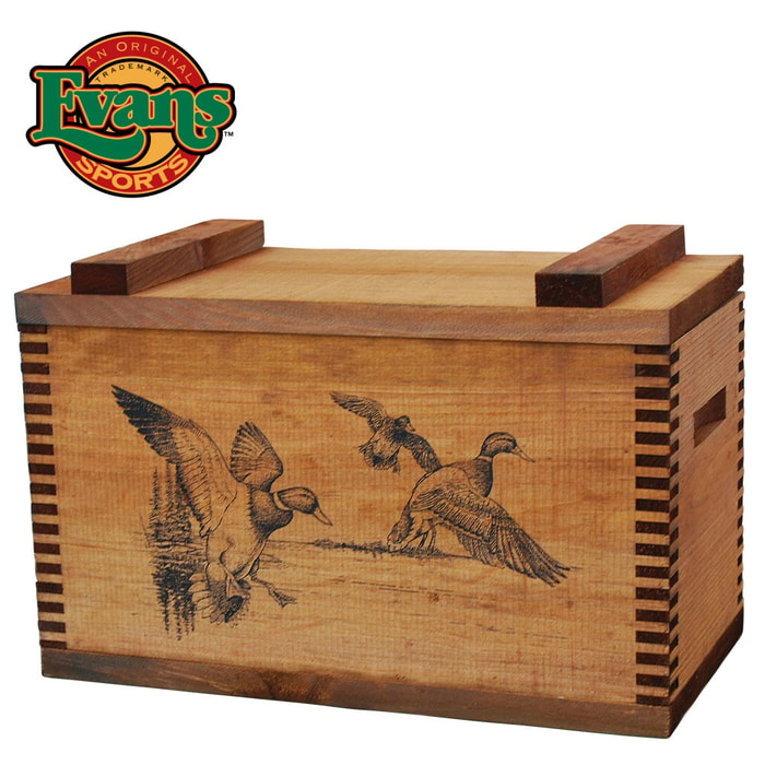 Wooden Standard Ammo Box - Duck