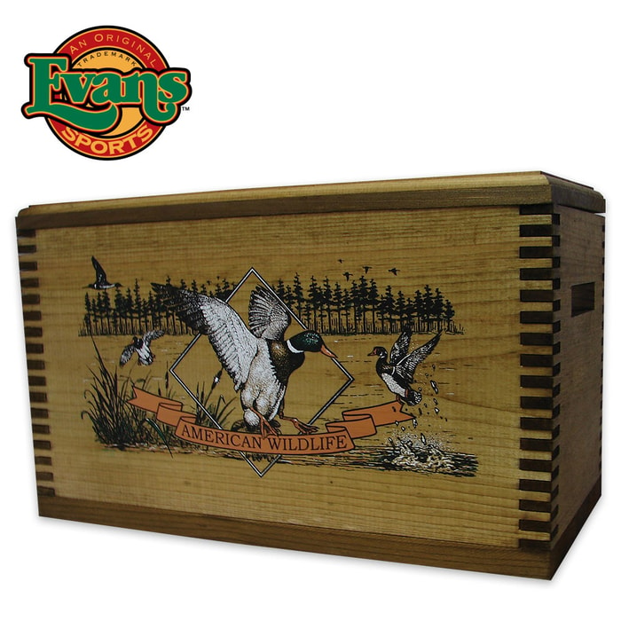 Wooden Accessory Box - Duck