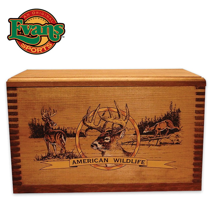Wooden Accessory Box - Deer