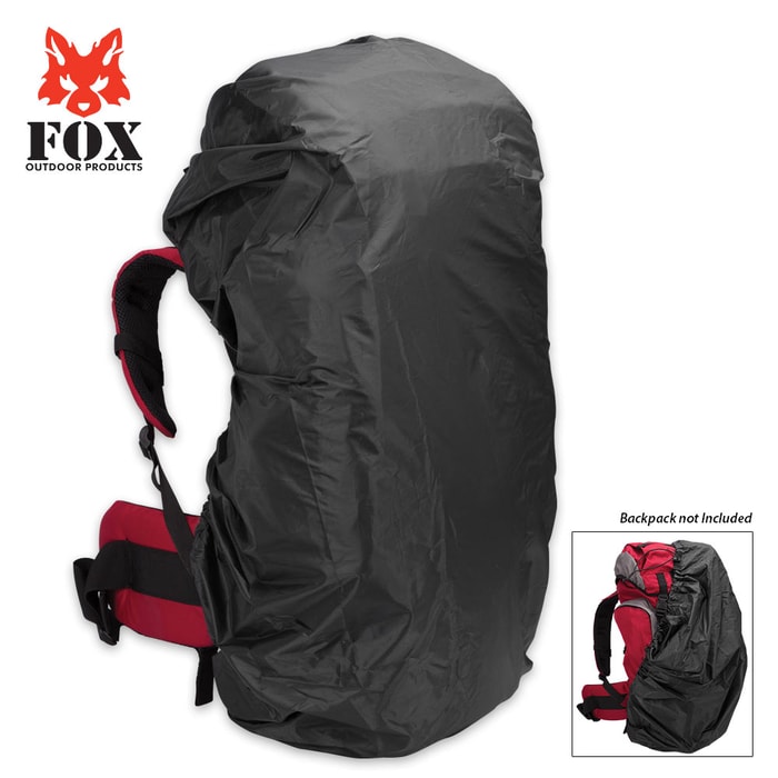 Large Universal Rain Fly - Fox Outdoor Products - Black