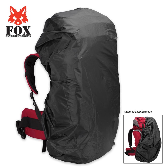 Medium Universal Rain Fly - Fox Outdoor Products - Black