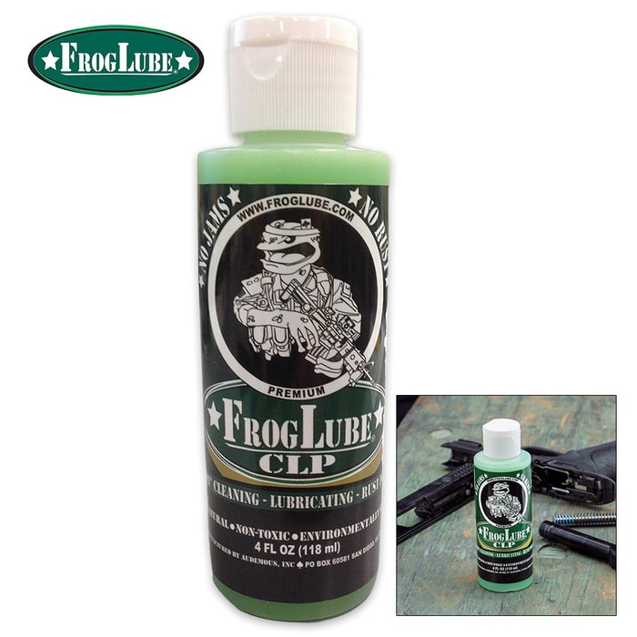 FrogLube CLP Gun Cleaner -  Dissolves Carbon On Contact 4 Oz. 