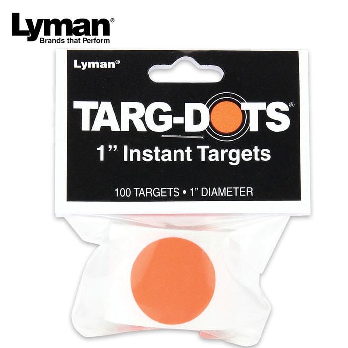 Lyman 1 In. Stick-On Target Dots - Roll of 100