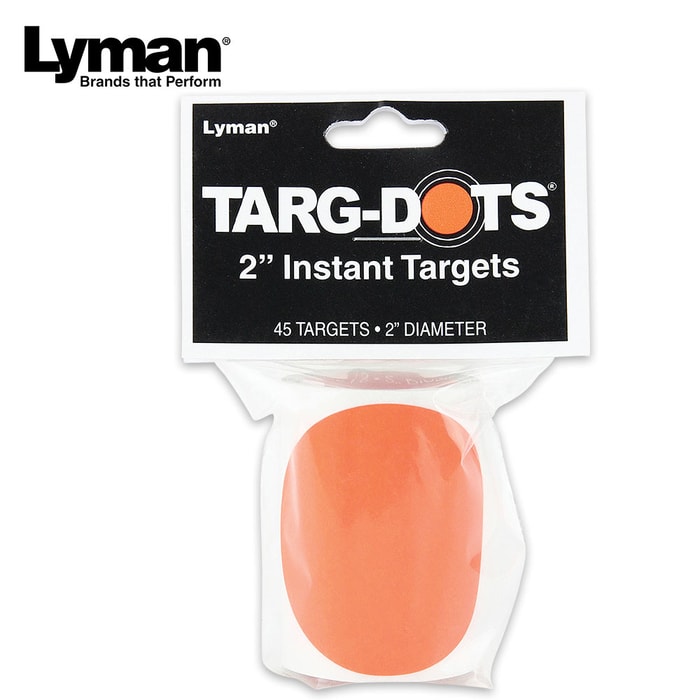 Lyman 2 In. Stick-On Target Dots - Roll of 45