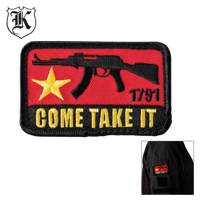 Come Take It Patch Morale Patch