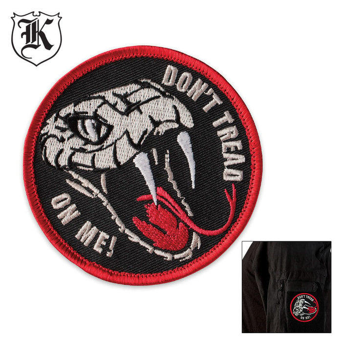 Dont Tread On Me Patch Morale Patch
