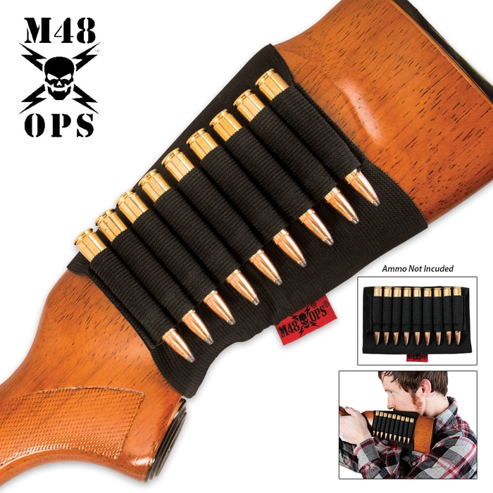 M48 OPS Butt Stock Rifle Shell Holder