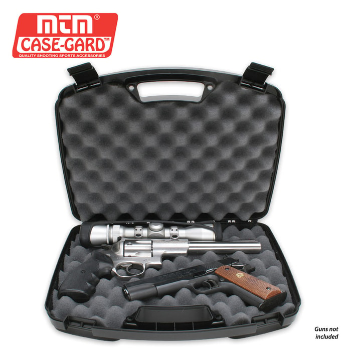Two-Pistol Handgun Case - Up To 8 In. Revolver