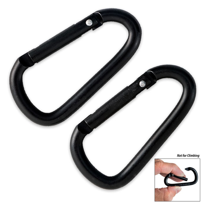 Camcon Non-Locking Small Carabiner Set of Two