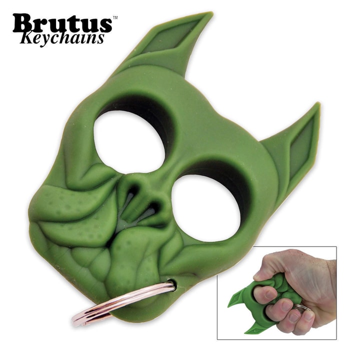 Brutus Key Chain Green