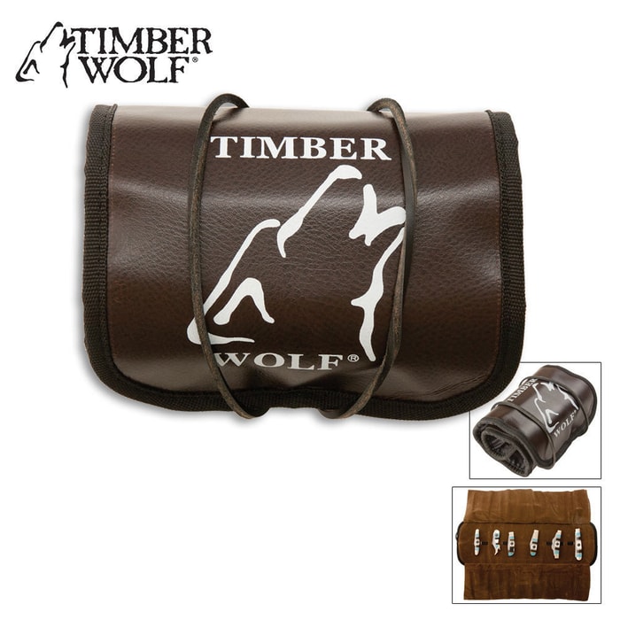 Timber Wolf Easy Carry 6 Knife Roll