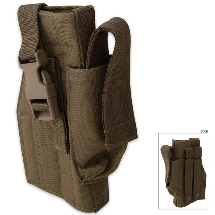 Voodoo Tactical Molle Holster With Mag Pouch