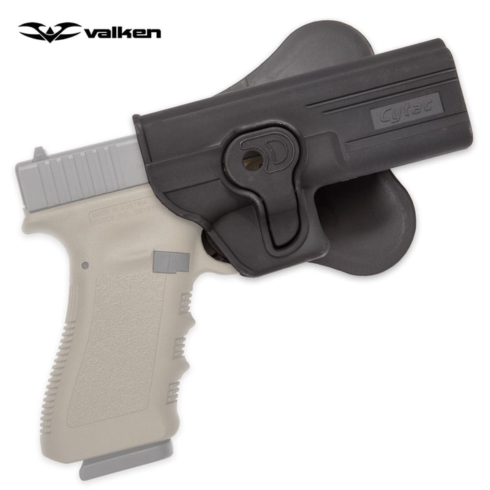Valken Cytac Glock Holster - Fits Glock 17, 22, 31 (Gen 1, 2, 3, 4)