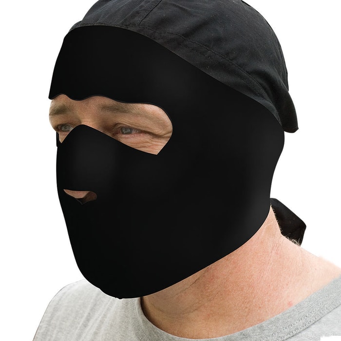 Black Neoprene Facemask