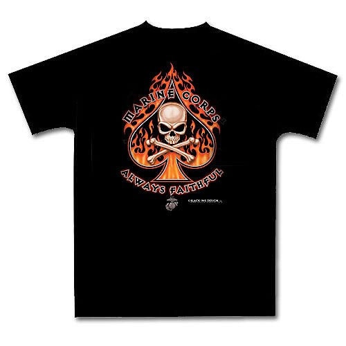 Marine Corps Death Spade T-Shirt