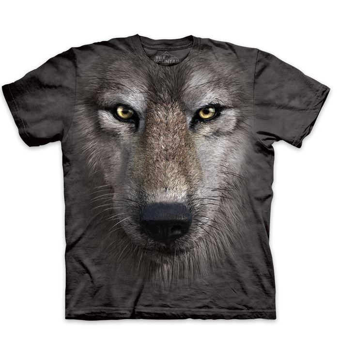 Wolf Face Short Sleeve T-Shirt