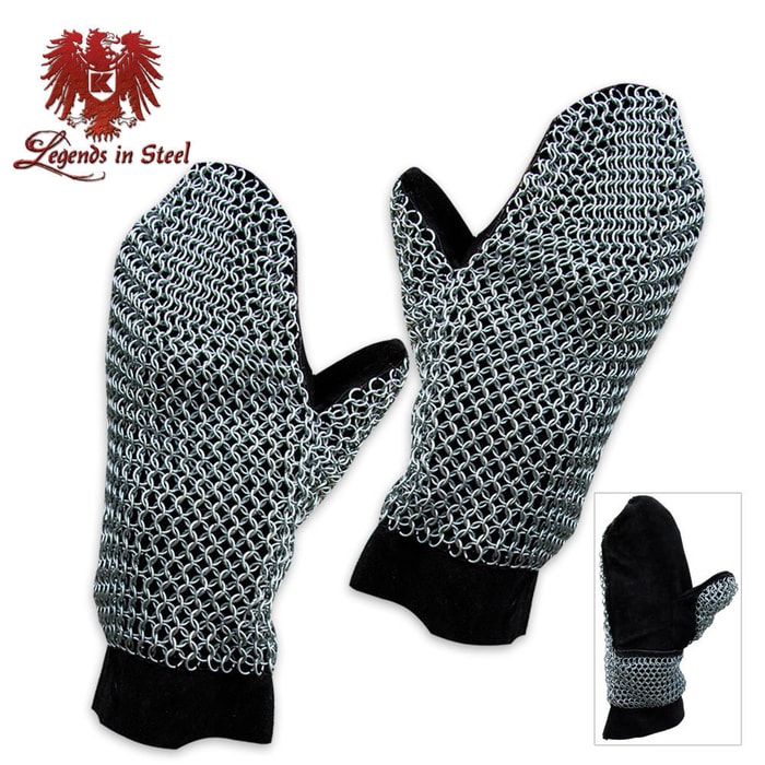 Chainmail Armor Mittens