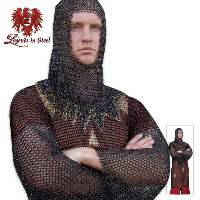 Legends in Steel Middle Ages Chainmail Armor Tunic