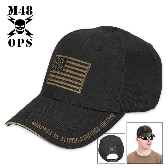 American Flag Tactical Cap 
