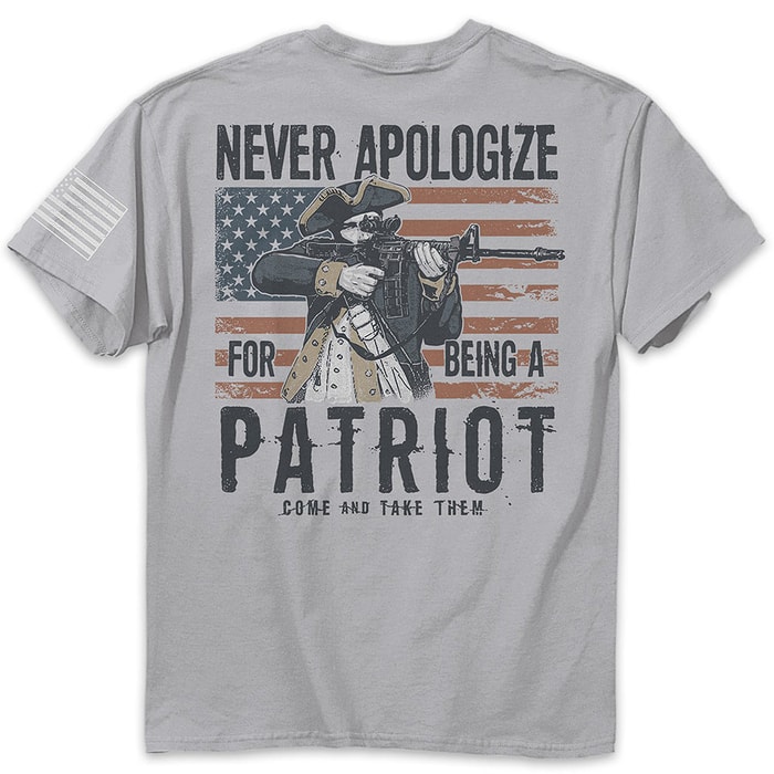 Never Apologize Silver Range T-Shirt