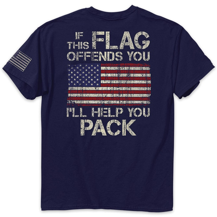 Help You Pack Navy Range T-Shirt