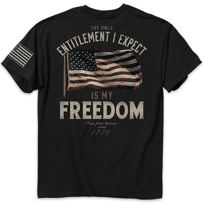 Entitlement Men’s Black T-Shirt