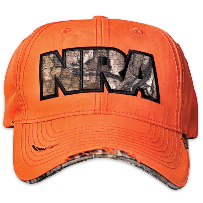 Buck Wear NRA High Visibility Orange Cap - Hat
