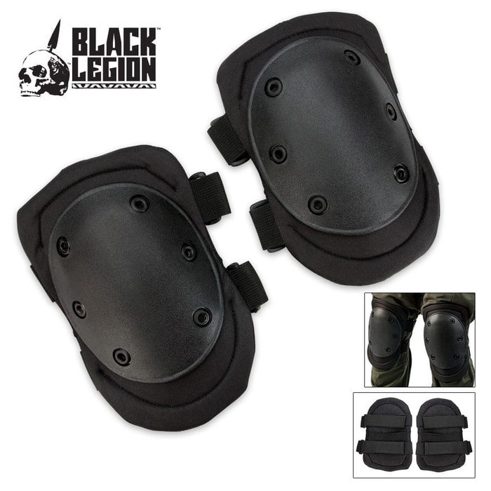 Black Legion Tactical Knee Pad Black