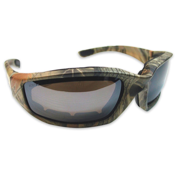 Goggle Padded Camo Sunglasses