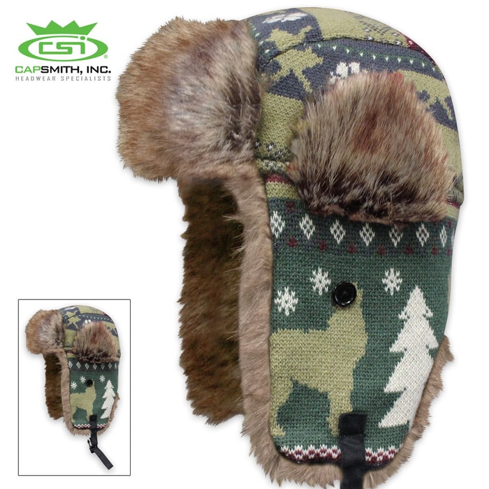 Wolf Trooper Knit Hat