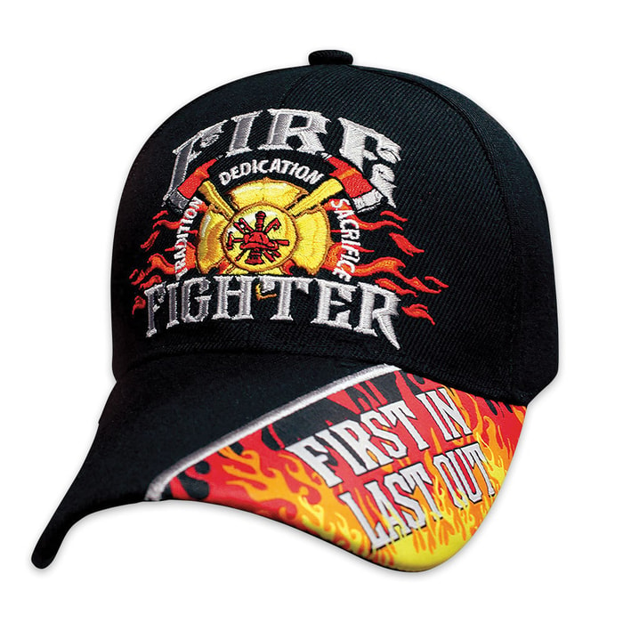 Fire Fighter First In Last Out Cap